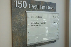 Castilian Drive Office Signs