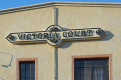 Victoria Court Shopping Mall Sign, Santa Barbara, CA