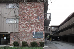 Atherton Green Dimensional Letter Apartment Sign