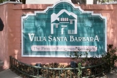 Monument Sign Villa Santa Barbara
