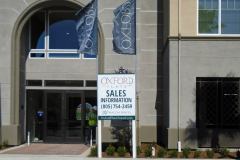 Oxford Flats Post and Panel Property Management Sign, Oxnard CA