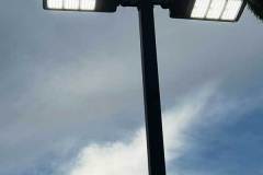 Ventura Muffler Parking Lot Lights - Close Up, Ventura, CA