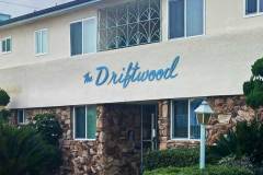 The Driftwood Apartments sign Los Angeles by Dave