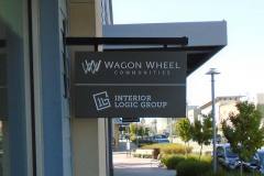 Wagon Wheel Communities Property Management Blade Sign Oxnard CA