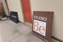 Gyrotonic and Studio Be Yoga Property Management Business Signs, Ventura, CA