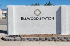 Ellwood Station Dimensional Letter Property Management Sign, Goleta, CA