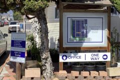 Ellwood Station Property Management Directory Signs, Goleta, CA