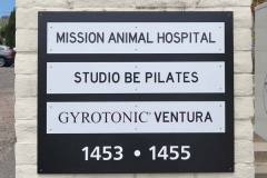Mission Animal Hospital Property Management Monument Directory Sign, Ventura, CA