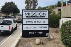Mission Animal Hospital Property Management Monument Directory Sign, Ventura, CA