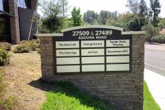 APB Properties Property Management Monument Sign, Agoura Hils, CA