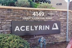 Acelyrin Inc. Property Management Sign, Agoura Hills, CA