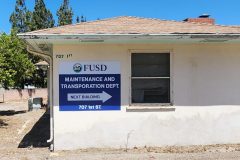 Fillmore Unified School District Property Management Sign, Fillmore, CA
