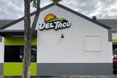 Del Taco Ventura Sign Installation - Ship In, Ventura, CA