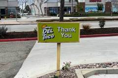 Del Taco Ventura Sign Installation - Ship In, Ventura, CA