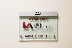 Lee and Associates Property Management Sign, Santa Barbara, CA