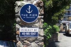 The Pier At Sausalito Property Management Sign, Sausalito, CA