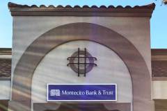 Montecito Bank and Trust Property Management Illuminated Lightbox Entrance Sign, Santa Maria, CA