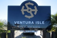 Ventura Isle Monument Sign, Ventura CA