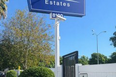 Monte Vista Estates Property Management Signs, Sunland, CA