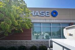 Chase dimensional logo signage in Santa Paula, California
