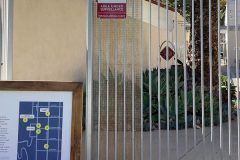 Ventura Museum "Under Surveillance" Property Management Parking Lot Sign, Ventura, CA