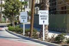 Park Place, Oxford Flats Wayfinding Property Management Signs, Oxnard CA