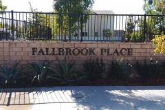 Fallbrook Place Property Mangement Sign, Canoga Park CA