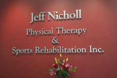 Jeff Nicholl Interior Office Sign