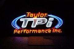 Taylor TPI Neon Sign