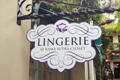Lingerie Blade Sign