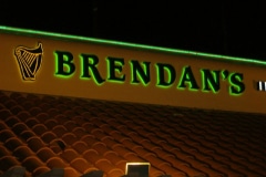 Brendan's Channel Letter Sign