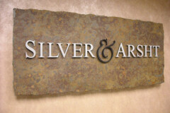 Silver Arsht Interior Office Sign