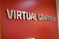 Virtual Graffiti Interior Office Sign