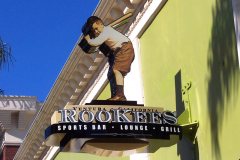 Rookees Illuminated Blade Sign