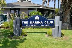 The Marina Club at Channel Islands Monument Sign