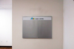 Bank of the Sierra Custom Graphic Whiteboard Sign
