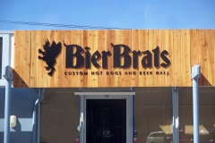Bier Brats Dimensional Letter Sign