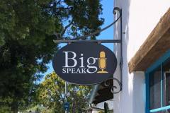 Big Speak Blade Sign, Santa Barbara, CA
