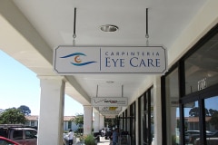 Carpenteria Eye Care Blade Sign
