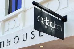 Celadon House Blade Sign, Santa Barbara, CA