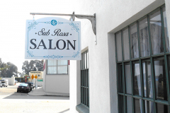 Sub Rosa Salon Blade Sign