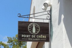 Point De Chene Blade Sign, Ojai, CA