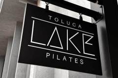 Toluca Lake Pilates Blade Sign in Toluca Lake by Dave's Signs.