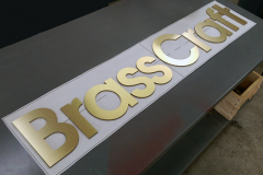 Brass Craft Dimensional Letter Sign