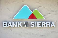 Bank of the Sierra Channel Letter Outdoor Sign