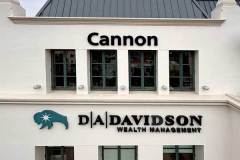 Cannon Channel Letter Building Sign, Ventura, CA