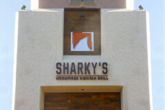 Sharkey's Illuminated Channel Letter Restaurant Sign