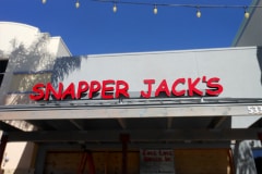 Snapper Jacks Channel Letter Sign in Ventura