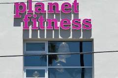 Planet Fitness signs ship in in Ventura CA by Dave
