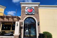 Toppers Pizza Place Channel Letter Restaurant Sign, Oxnard, CA - Front